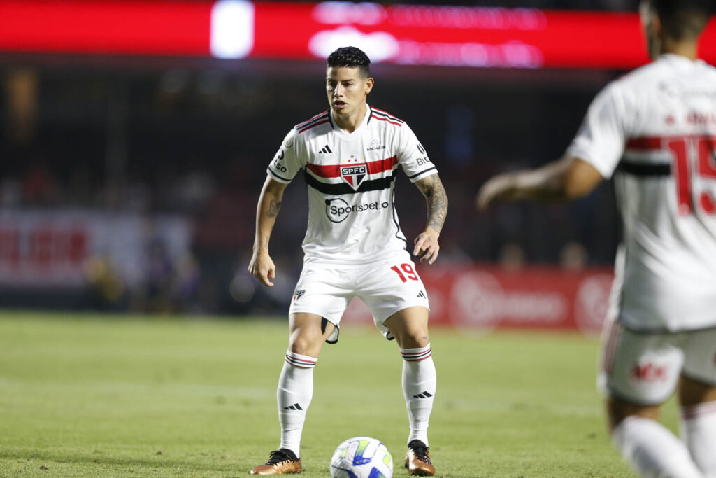 O jogador da Colômbia ainda não sabe qual será o próximo passo de sua carreira. (Foto: Paulo Pinto/São Paulo)